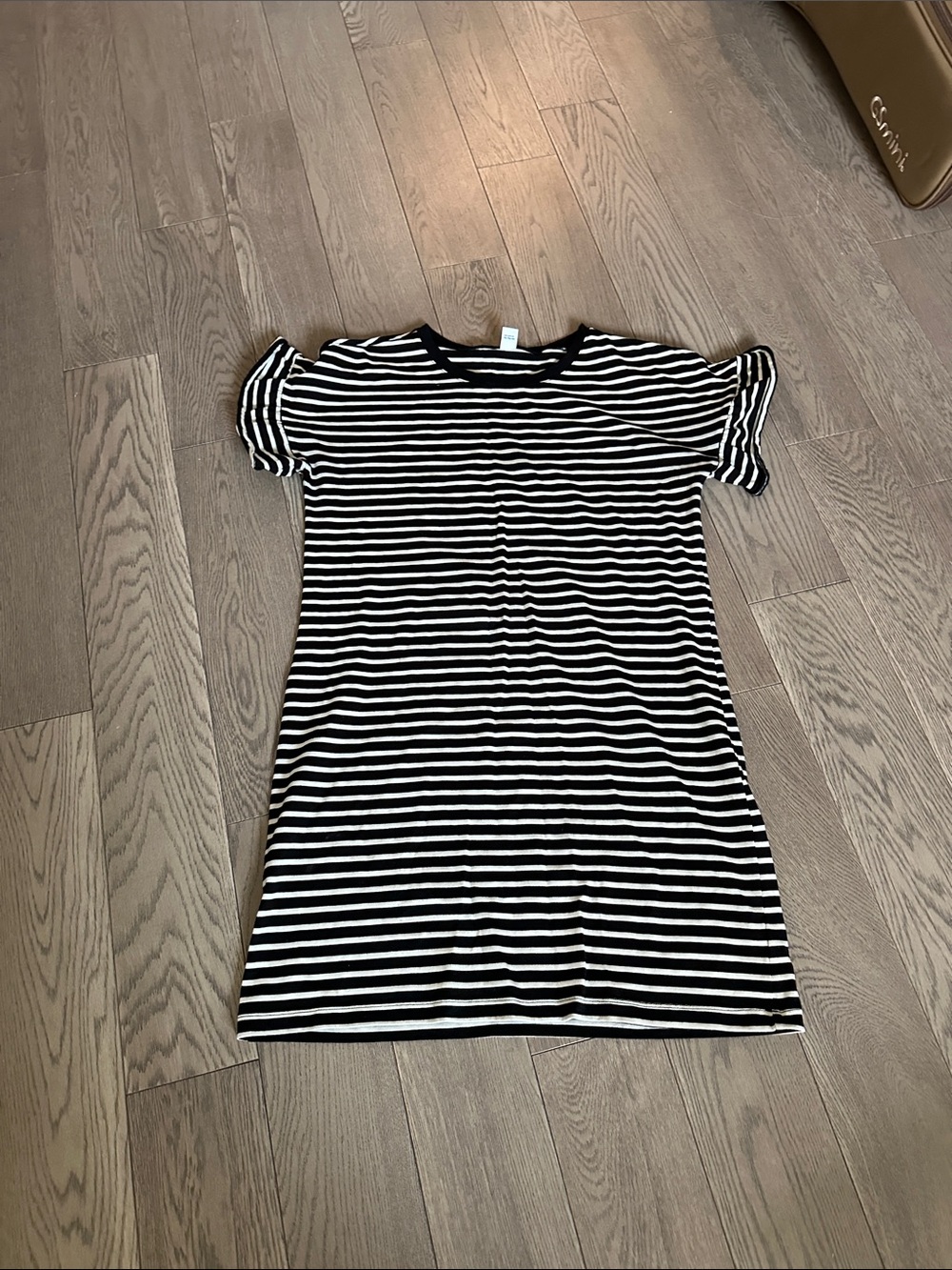 Old Navy Black and White Striped Top